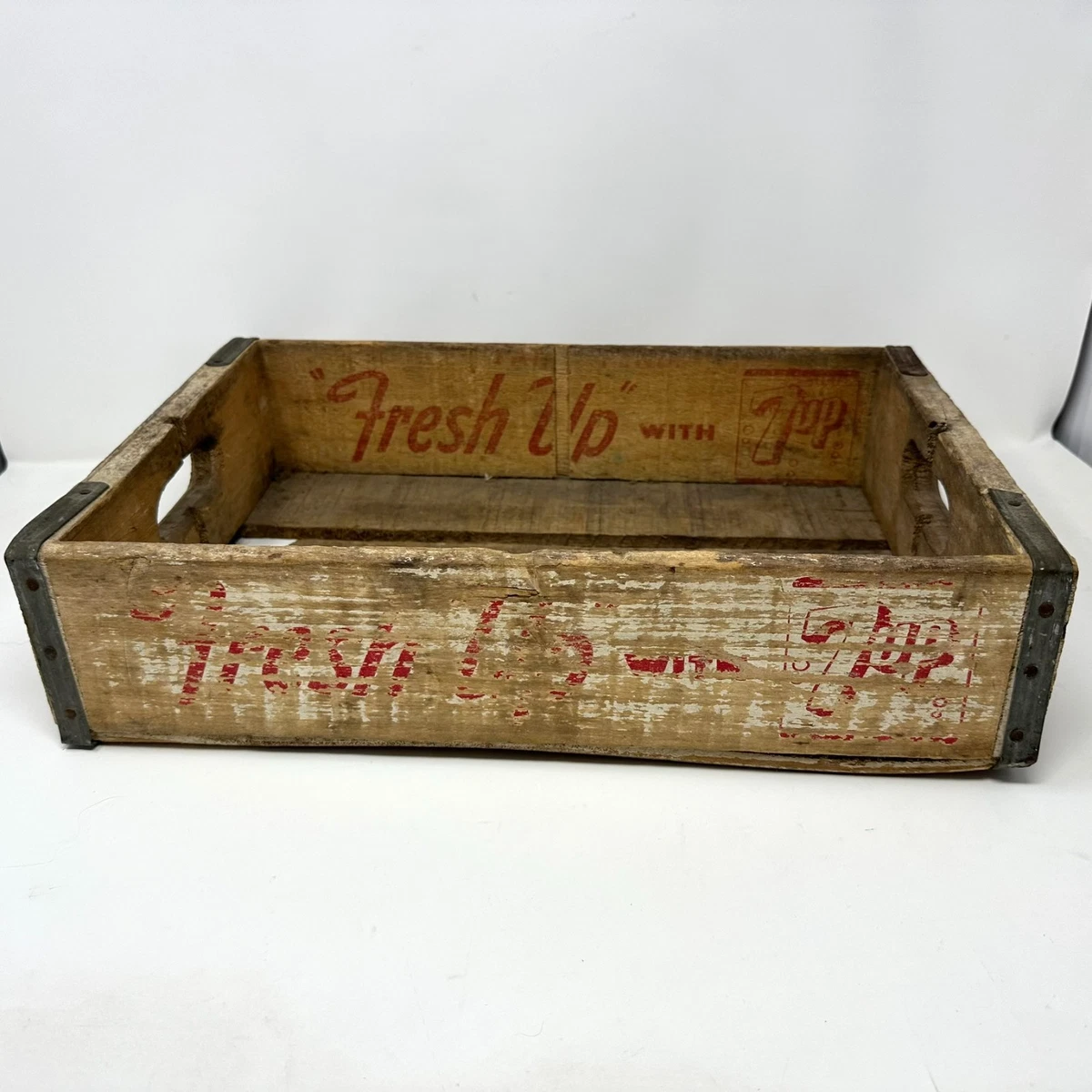 7 Up Wooden Crate for sale | eBay