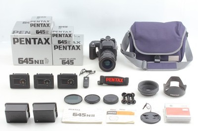 sale！★新品級！★ PENTAX 645 NII 120 Film Back W/Box [MINT] Pentax 645NII NII Camera Body 120 Film Back AL lens