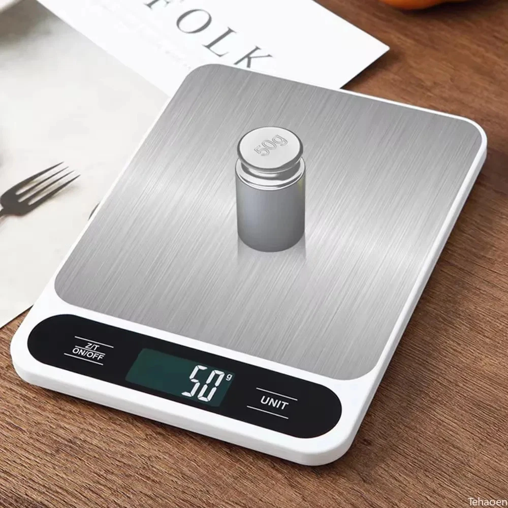 USBDigital Kitchen Scale 10Kg/1g Weighing Food Coffee Balance Digital Scales
Opens in a new window o