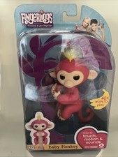 Authentic FINGERLINGS Baby Monkey Interactive Fingerling