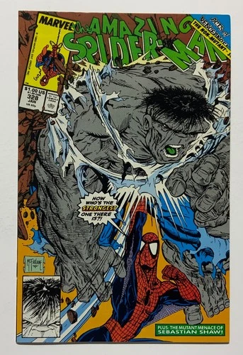 AMAZING SPIDER MAN # 328 Copper Age VF/NM 1990 Todd McFarlane MARVEL Comics EC