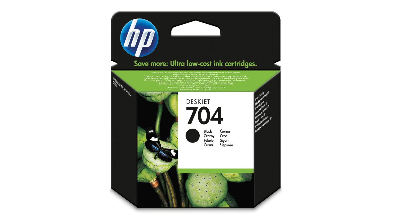Cartouche d'encre HP 704 Noire Originale Ink Advantage - Image 2