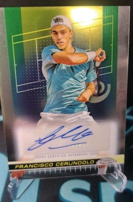 2024 Topps Chrome - Autographs Francisco Cerundolo  Refractor 