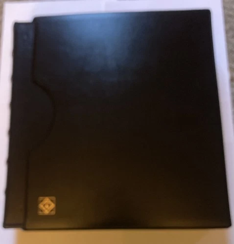 Black Lighthouse Grande Coin Binder & Slipcase 4 Slab Encap Pages Included