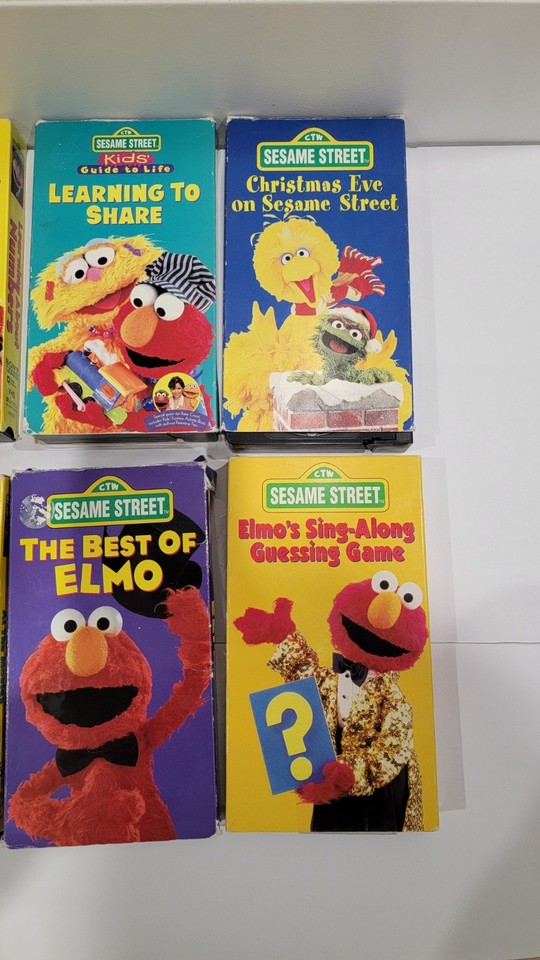 Sesame Street Vhs Ebay