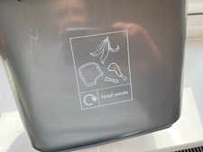 small plastic compost bin for food waste