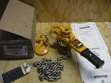 NEW Harrington LB015-5 Lever Chain Hoist 3000 Lb. Lift 5 Foot FAST SHIPPING