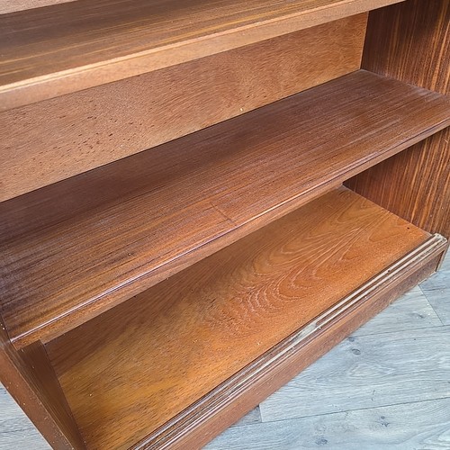 Retro Vintage Teak Wooden Effect Bookcase Book Shelf / Shelves - Mid Century - Picture 8 of 24