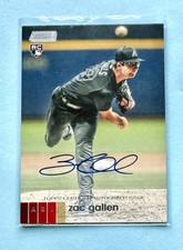 Zac Gallen 2020 Topps Stadium Club Auto RC #AZG - Rookie Auto Diamondbacks 