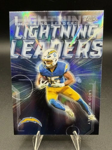 2025 Topps Chrome Ladd McConkey Base (RAW)