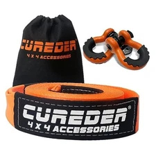 Tow Strap Recovery Kit - 3" x 20ft (35,121 lbs.) 3"x20ft+Shackle Shackle+Strap