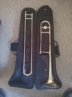 Mendini By Cecilio Trombone Kit With Case And Accessories