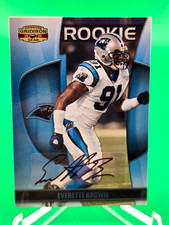2009 Gridiron Gear Rookie Card RC Auto EVERETTE BROWN 17/25 #146 Rookie. rookie card picture