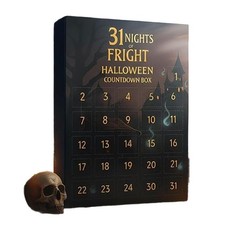 31 Nights of Fright Halloween Countdown Box - 2025 Advent Calendar with 318323
