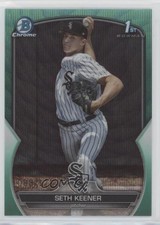 2023 Bowman Draft Chrome Aqua Wave Refractor 83/125 Seth Keener #BDC-94 0xl5