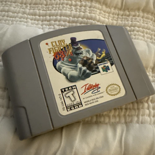 Clay Fighter 63 1/3 (Nintendo 64, 1997), Game Only