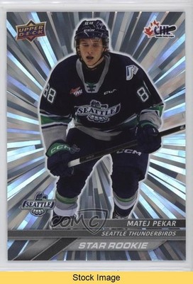 2024-25 Upper Deck CHL Star Rookies Outburst Matej Pekar #369 READ 0ip6