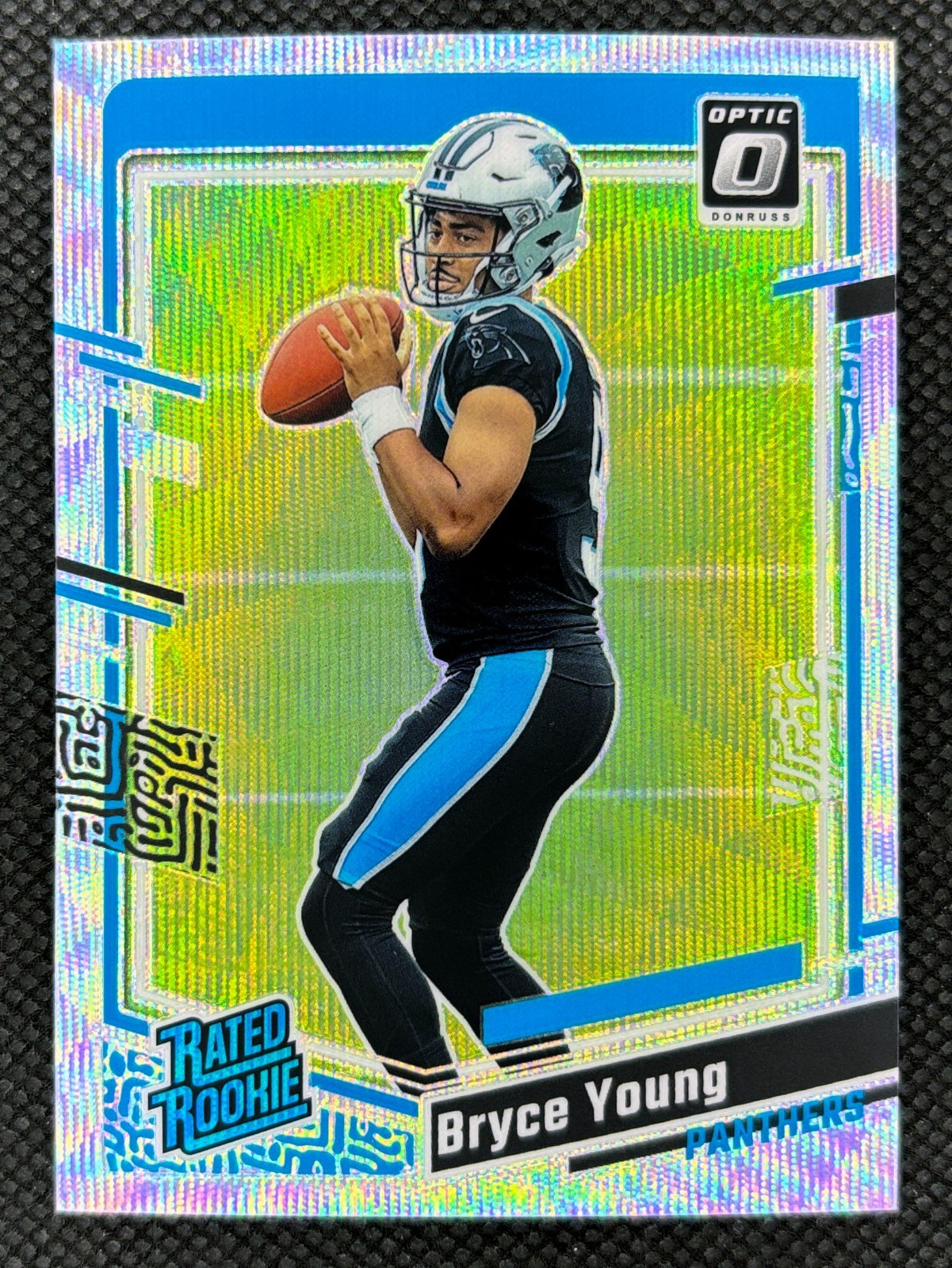 2023 Panini Donruss Optic Rated Rookie Bryce Young /300 Wave Prizm #213