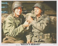 DON RICKLES signed KELLY'S HEROES color 8x10 w/ coa CLINT EASTWOOD & GOLD BARS