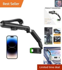 Multifunction 360  Rotating Sun Visor Phone Holder for Safe Hands-Free Driving