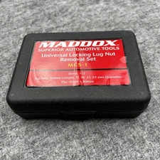 Maddox Universal Locking Lug Nut Removal Set MC5-1 1/2in Drive 17-22mm w/Case