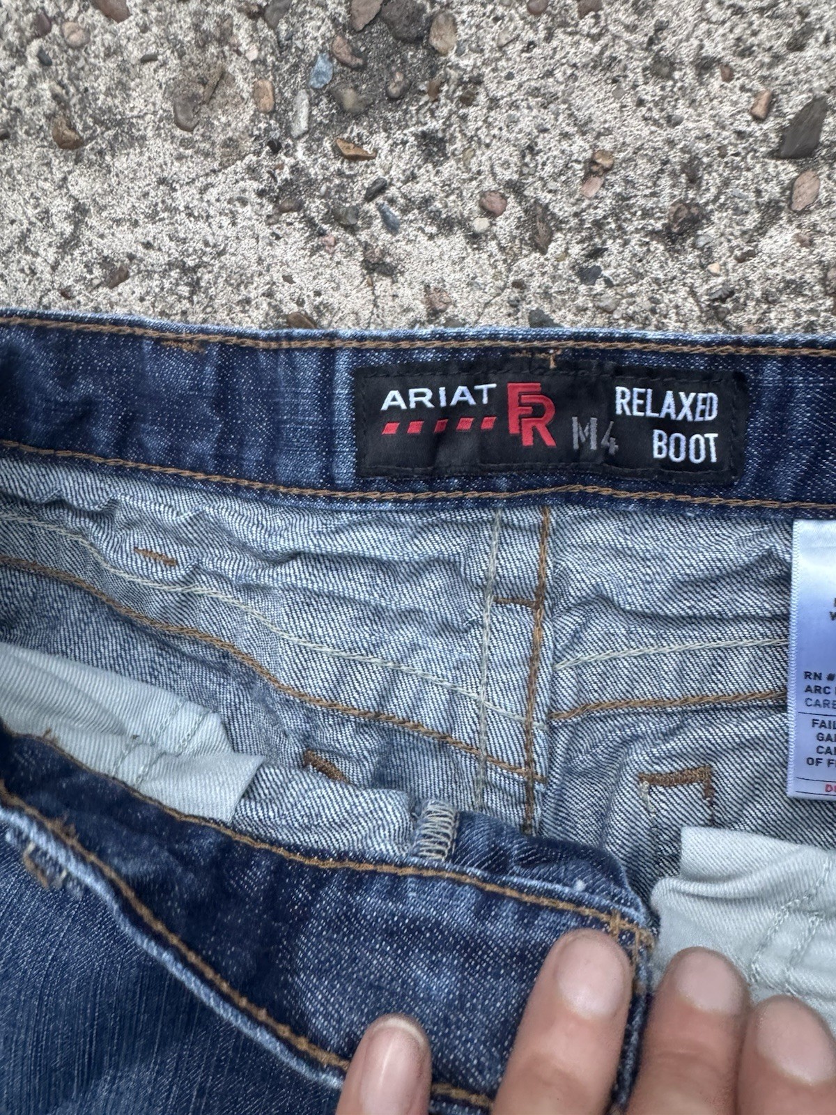 ARIAT FR M5 Straight Basic Stackable Straight Leg… - image 4