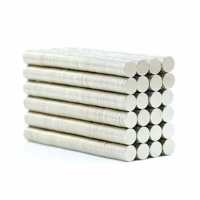 GUY'S MAGNETS Small 5mm x 0.5mm thin neodymium disk magnets N52 (10 - 50 pcs) craft fridge