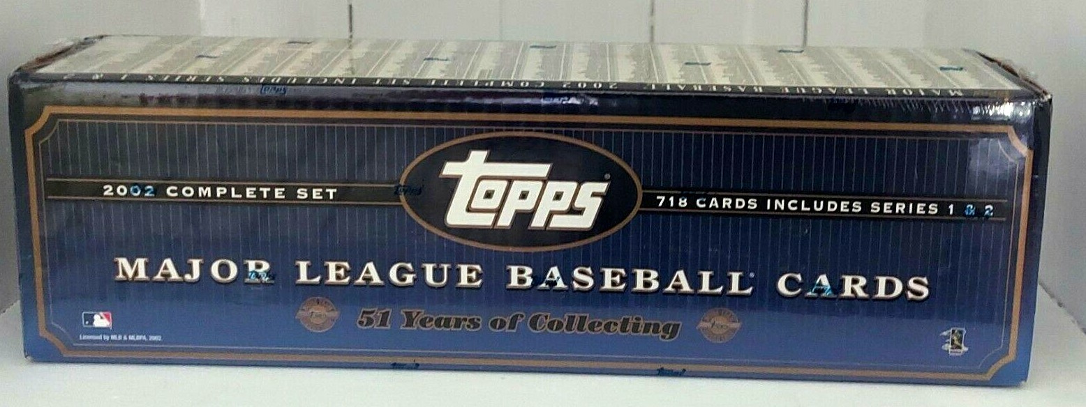 2002 Topps Baseball Sealed Factory Set Complete Home Team Advantage Blue  Box | eBay