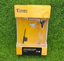 Timney Alpha Competition Trigger Gen5 Glock 17 19 23 33 34 45 ALPHAGLOCK5 SILVER