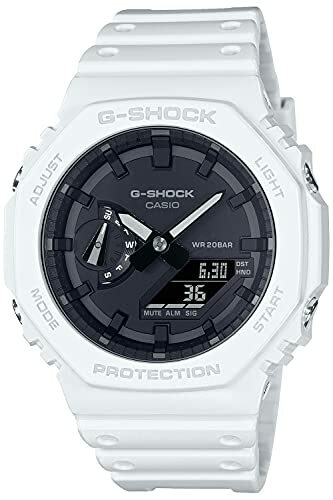 G-SHOCK GA-2100 ホワイト GA2100HDS-7A | G-SHOCK ANALOG-DIGITAL White | CASIO