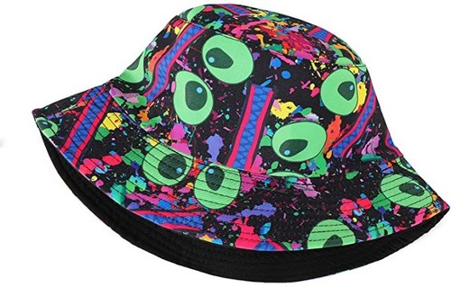 Hombres Mujeres Cubo Sombrero Diseños Algodón Pescador Gorra de Sol Verano Festival Playa Reino Unido - Imagen 22 de 35