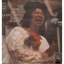 Mahalia Jackson Lp Vinyl The World's Greatest Gospel Singer New