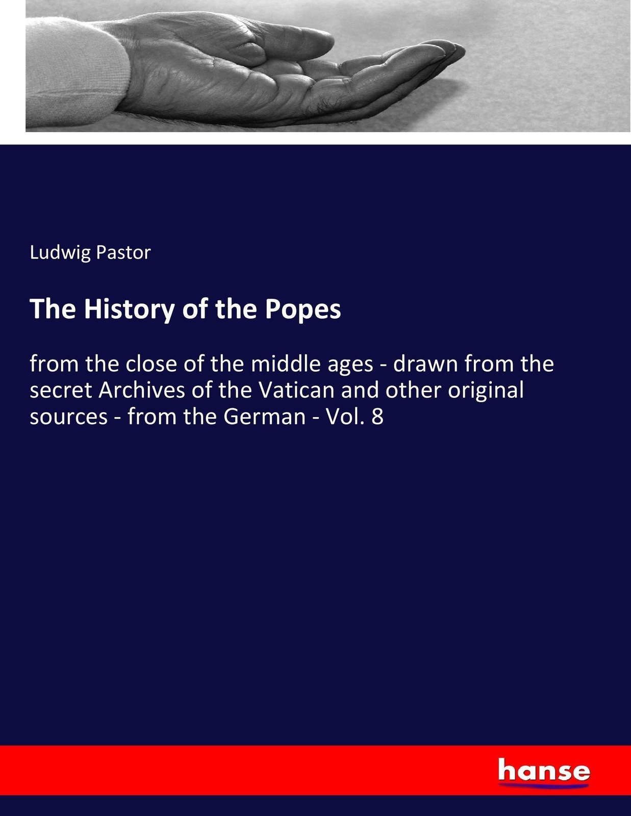 The History Of The Popes Ludwig Pastor Taschenbuch Paperback 556 S.