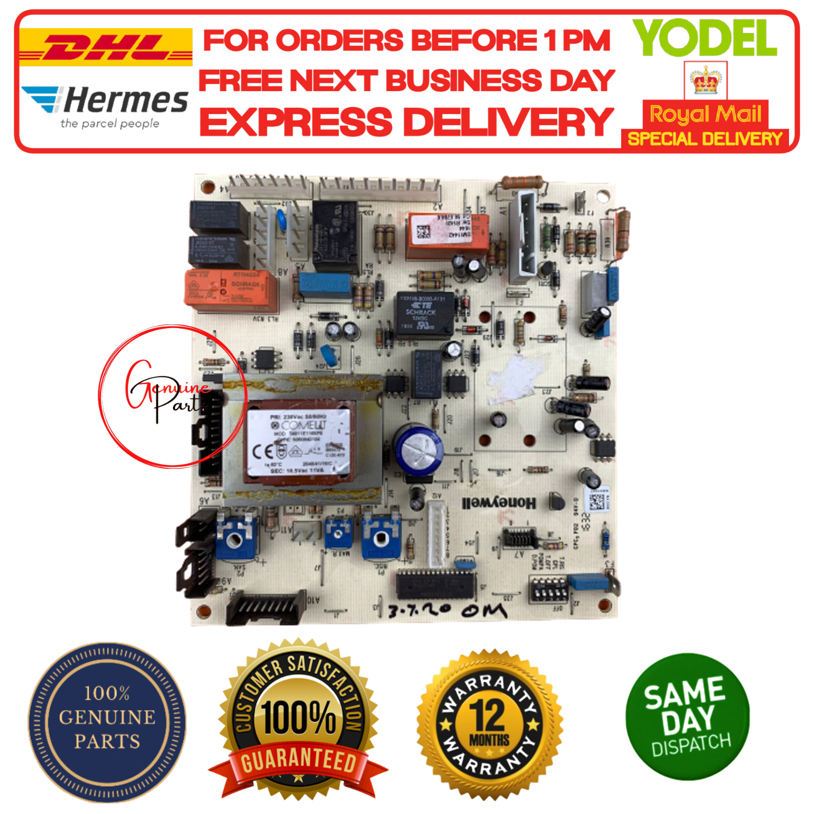 BAXI COMBI INSTANT 8OE/105E/80E HE/105E PCB 248731 Next Day Delivery! | eBay