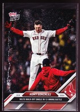 Romy Gonzalez Boston Red Sox Walk-Off Angels 2024 MLB TOPPS NOW #194 PR ONLY 381