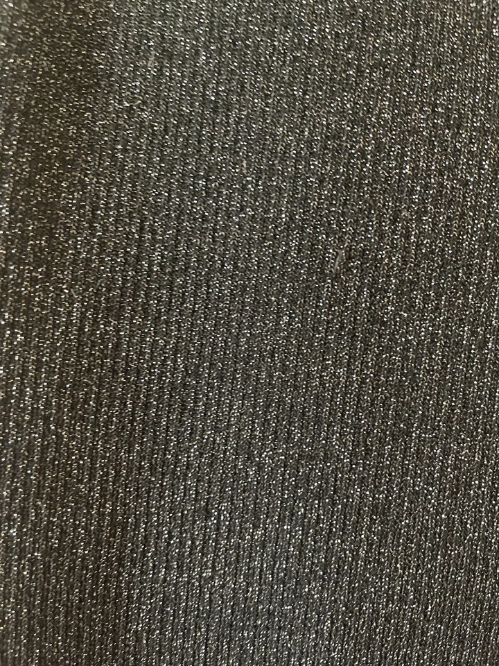 Grace Elements Beaded Neckline Blouse Top Women's XL  Silver And Black - Image 3 of 4