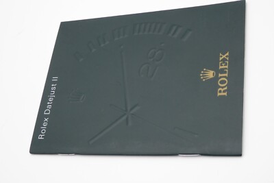 Rolex Datejust II Booklet 552.52 Eng - 11.2010