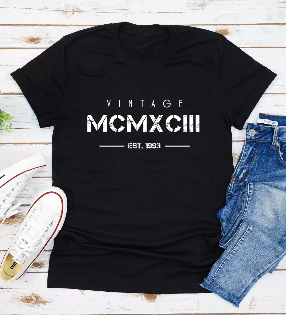 Roman top numeral shirt