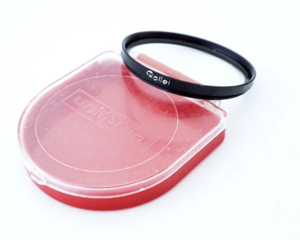 Rollei Filter E49 mm screw - in very good condition, glass Top 49mm screw in - Image 3 of 4