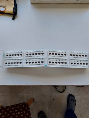 Ortronics OR-PHA66U48 Clarity 6 Cat6 48 Port Angled Patch Panel