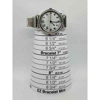 Accutime Women\'s dress watch WAC8612KL. White face/black accents working watch Accutime Women main image 2