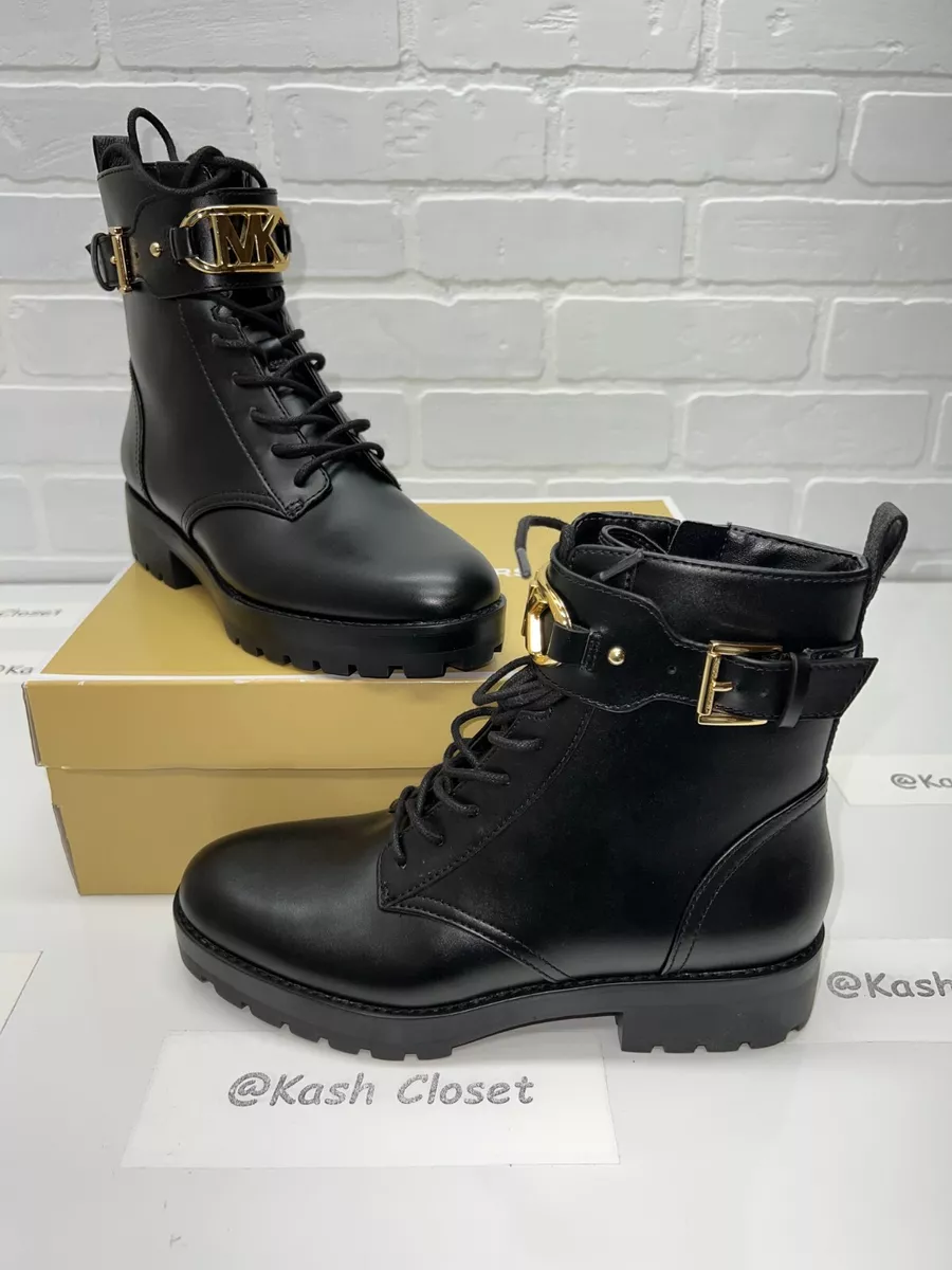 Black mk boots outlet