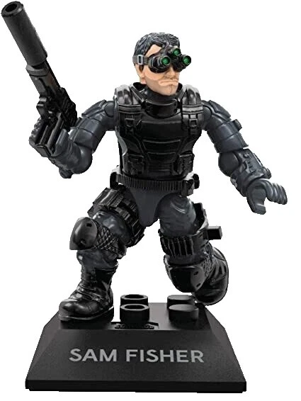 Piezas de juguetes de construcción Negro y piezas para MEGA