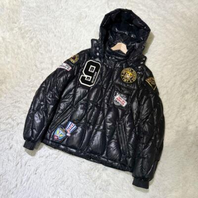 ジャケット・アウター TMT TMT Down Jacket Outerwear Patch 2WAY M Nylon 100% Black