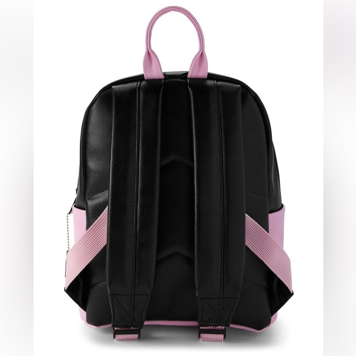 Four Eyes x Based Kawaii Four Panel Hentai Black Pink Mini Backpack - NWT RARE iiii FourEyes x Based Kawaii Four Panel Hentai Black  main image 2
