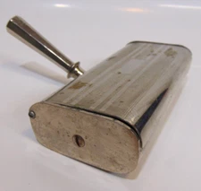 Crumb Catcher Vintage Table Sweeper Silent Butler Silver Made In USA Collectible