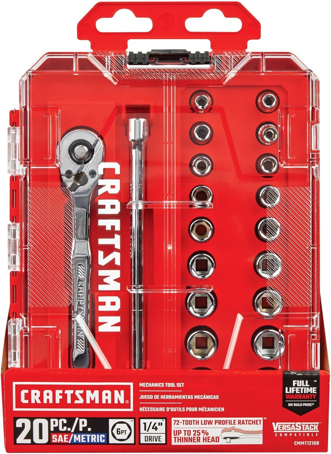Craftsman 20Pc 1/4