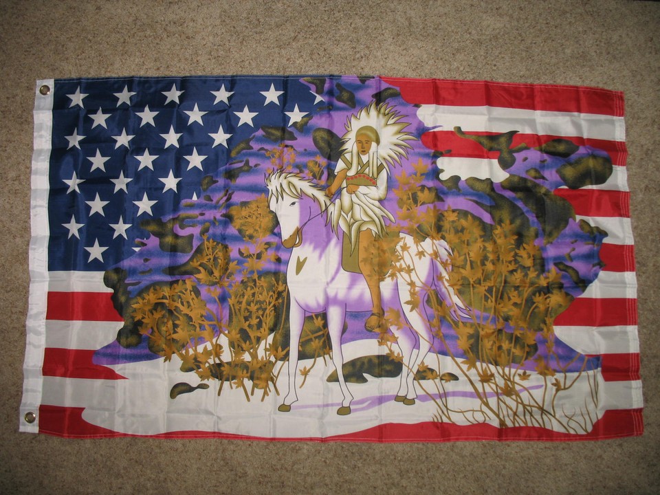3'x5' USA Marijuana Weed Rainbow Flag - 100% Polyester With Brass Grommets For Outdoor Display