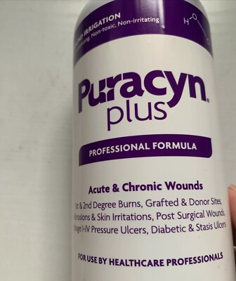 Innovacyn Puracyn Plus Professional Wound Irrigation Solution 1000ML 2026 Exp