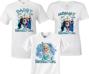 frozen birthday t shirt